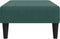 vidaXL - Voetenbank - 77x55x31 - cm - fluweel - donkergroen