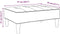 vidaXL - Voetenbank - 77x55x31 - cm - fluweel - lichtgrijs