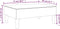 vidaXL - Voetenbank - 77x55x31 - cm - fluweel - lichtgrijs