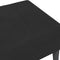 vidaXL - Voetenbank - 77x55x31 - cm - fluweel - zwart