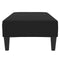 vidaXL - Voetenbank - 77x55x31 - cm - stof - zwart