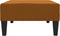 vidaXL - Voetenbank - 78x56x32 - cm - fluweel - bruin