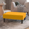 vidaXL - Voetenbank - 78x56x32 - cm - fluweel - geel