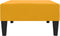 vidaXL - Voetenbank - 78x56x32 - cm - fluweel - geel