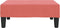 vidaXL - Voetenbank - 78x56x32 - cm - fluweel - roze