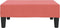 vidaXL - Voetenbank - 78x56x32 - cm - fluweel - roze