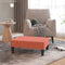 vidaXL - Voetenbank - 78x56x32 - cm - fluweel - roze