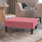 vidaXL - Voetenbank - 78x56x32 - cm - fluweel - roze