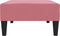 vidaXL - Voetenbank - 78x56x32 - cm - fluweel - roze