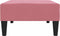 vidaXL - Voetenbank - 78x56x32 - cm - fluweel - roze