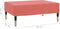 vidaXL - Voetenbank - 78x56x32 - cm - fluweel - roze