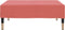 vidaXL - Voetenbank - 78x56x32 - cm - fluweel - roze