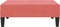 vidaXL - Voetenbank - 78x56x32 - cm - fluweel - roze