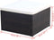 vidaXL - Voetenbank/poef - bruin - 53x53x30 - cm - poly - rattan