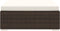 vidaXL - Voetensteun - 1 - st - met - kussen - poly - rattan - bruin