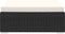 vidaXL - Voetensteun - 1 - st - met - kussen - poly - rattan - bruin