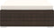 vidaXL - Voetensteun - 1 - st - met - kussen - poly - rattan - grijs