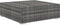vidaXL - Voetensteun - 1 - st - met - kussen - poly - rattan - grijs