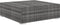 vidaXL - Voetensteun - 1 - st - met - kussen - poly - rattan - zwart