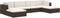 vidaXL - Voetensteun - 1 - st - met - kussen - poly - rattan - zwart