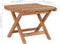 vidaXL - Voetensteun - inklapbaar - 46,5x49x41,5 - cm - massief - teakhout