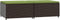 vidaXL - Voetensteunen - 2 - st - met - kussens - poly - rattan - bruin