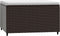vidaXL - Voetensteunen - 2 - st - met - kussens - poly - rattan - bruin