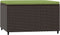 vidaXL - Voetensteunen - 2 - st - met - kussens - poly - rattan - bruin