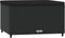 vidaXL - Voetensteunen - 2 - st - met - kussens - poly - rattan - zwart