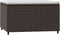 vidaXL - Voetensteunen - 2 - st - met - kussens - poly - rattan - bruin