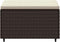 vidaXL - Voetensteunen - 2 - st - met - kussens - poly - rattan - bruin