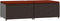 vidaXL - Voetensteunen - 2 - st - met - kussens - poly - rattan - bruin