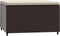 vidaXL - Voetensteunen - 2 - st - met - kussens - poly - rattan - bruin