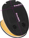 vidaXL - Voetpomp - 26x18 - cm - PP - en - PE - grijs - en - geel
