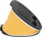 vidaXL - Voetpomp - 26x18 - cm - PP - en - PE - grijs - en - geel