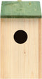vidaXL - Vogelhuisjes - 10 - st - 12x12x22 - cm - massief - vurenhout