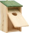 vidaXL - Vogelhuisjes - 10 - st - 12x12x22 - cm - massief - vurenhout