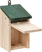 vidaXL - Vogelhuisjes - 4 - st - 12x12x22 - cm - hout