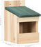 vidaXL - Vogelhuisjes - 4 - st - 12x16x20 - cm - vurenhout