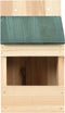 vidaXL - Vogelhuisjes - 4 - st - 12x16x20 - cm - vurenhout