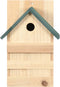 vidaXL - Vogelhuisjes - 4 - st - 23x19x33 - cm - vurenhout