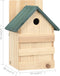 vidaXL - Vogelhuisjes - 4 - st - 23x19x33 - cm - vurenhout
