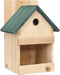 vidaXL - Vogelhuisjes - 4 - st - 23x19x33 - cm - vurenhout