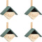 vidaXL - Vogelhuisjes - 4 - st - 24x16x30 - cm - vurenhout