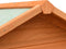 vidaXL Vogelkooi 125.5x59.5x164 cm massief grenen- en vurenhout