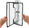 vidaXL - Vogelval - 34x32 - cm - staal - groen