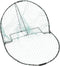 vidaXL - Vogelval - 40 - cm - staal - groen