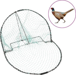 vidaXL - Vogelval - 50 - cm - staal - groen