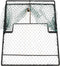 vidaXL - Vogelval - 50x40 - cm - staal - groen