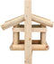 vidaXL - Vogelvoeder - 35x29,5x21 - cm - massief - hout